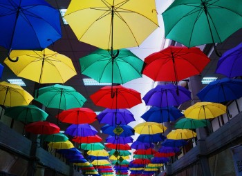 Sokak Süsleme Şemsiyeleri